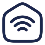 Home Wifi SVG Icon